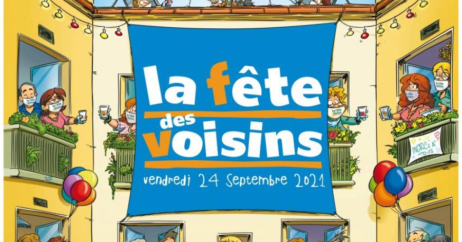 Marseillan - La fête des voisins, c'est le vendredi 24 septembre 2021 !
