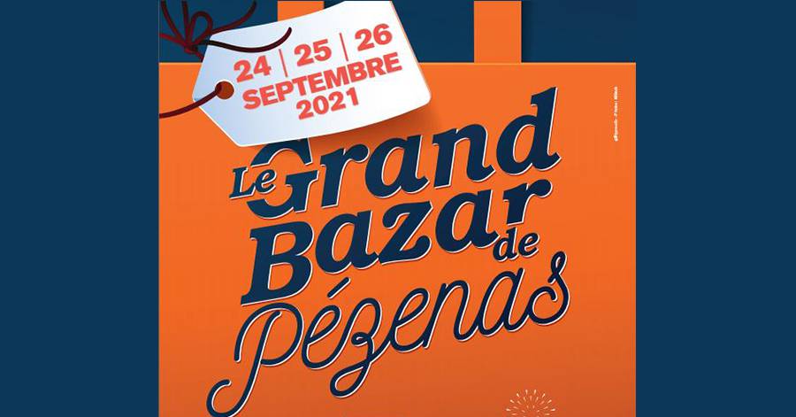 Pézenas - 4ème édition du Grand Bazar de Pézenas du 24 au 26 Septembre 2021