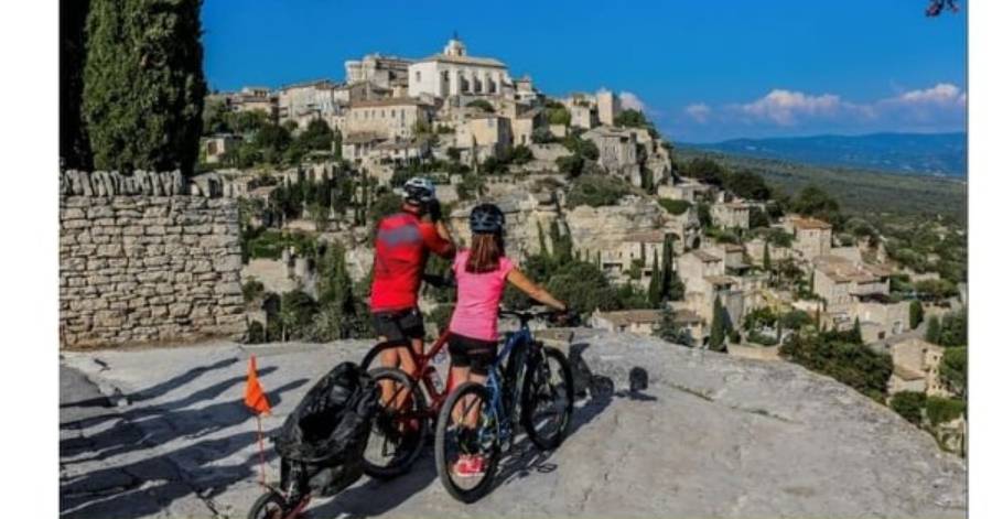 Portiragnes - Présentation du livre l'Occitanie à Vélo par Philippe Calas.