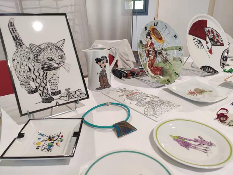 Bessan - Le salon de la porcelaine Oxytanya accueille une invitée d'honneur exceptionnelle