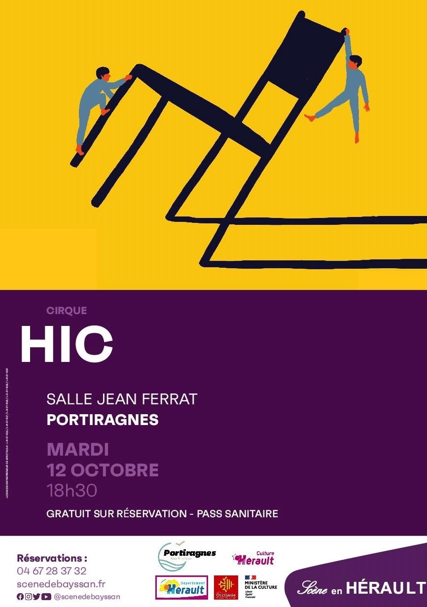 Portiragnes - Un spectacle de cirque le 12 octobre prochain à Portiragnes !
