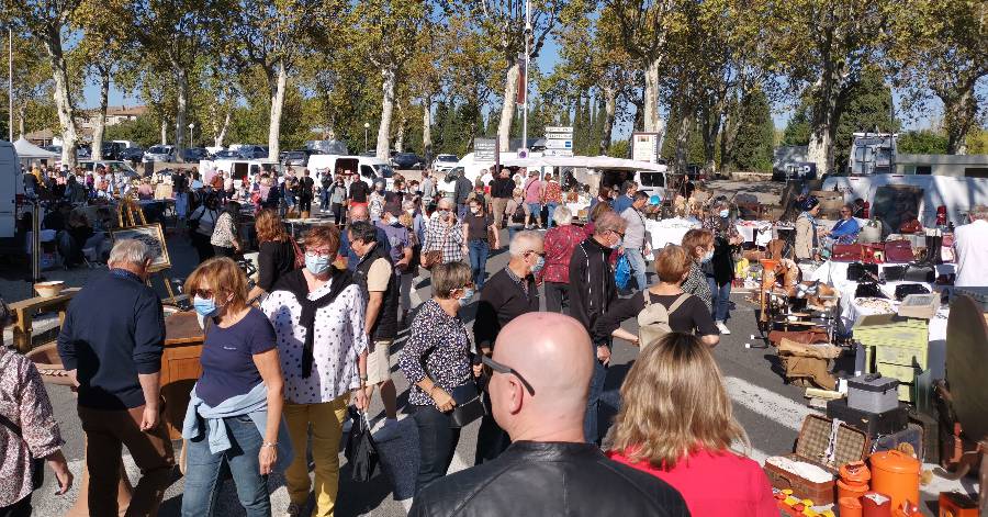 Pézenas - Vif succès pour le 47ème grand déballage de Pézenas !