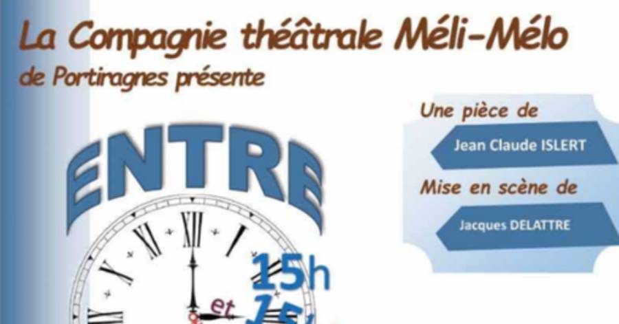 Portiragnes - La Compagnie théâtrale Méli-Mélo et Portiragnes Loisirs présentent : une pièce le 16 octobre !