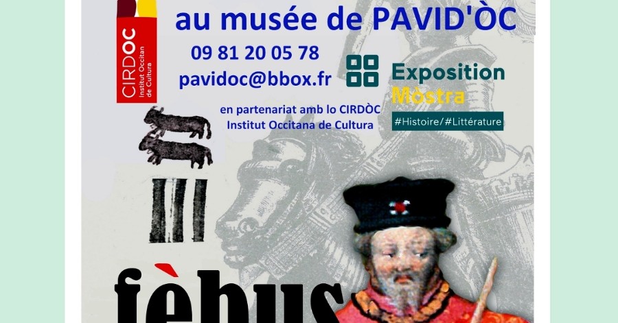 Vias - Gaston Fèbus : Exposition Pavidoc à la Maison du Patrimoine de Vias