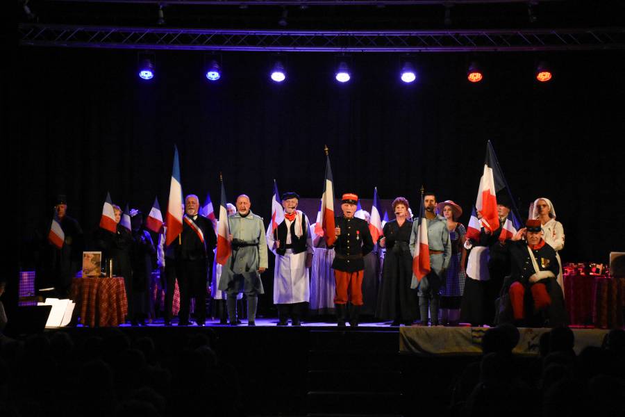 Agde - 1918 La Victoire : Un beau succès pour le spectacle Agathois !
