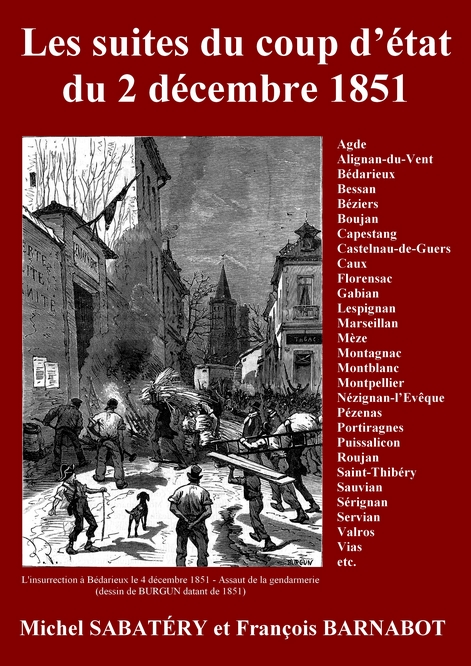 Bessan - Publication d'un livre sur les conséquences du coup d'état de Louis-Napoléon Bonaparte
