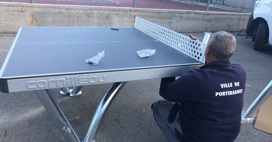 Portiragnes - Un nouvel aménagement urbain à Portiragnes ! A vos raquettes !