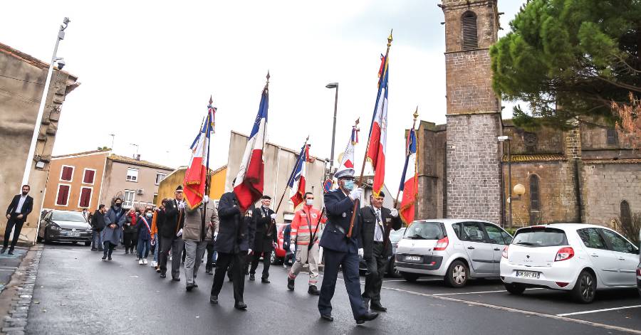 Vias - Retour en images sur la cérémonie du 11 novembre à Vias