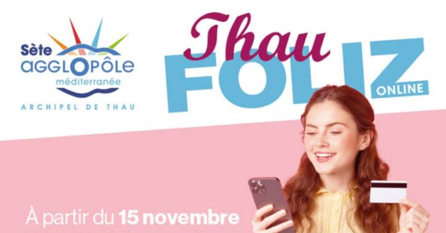 Hérault - Nouvelle opération Thau Foliz : jusqu'à 30 € remboursés par achat en ligne