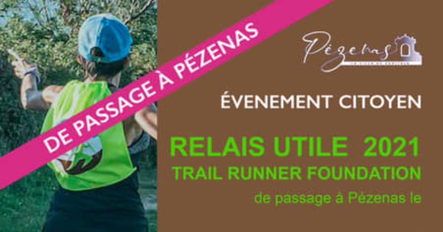 Pézenas - Le relais utile passera par Pézenas le 4 décembre 2021 !