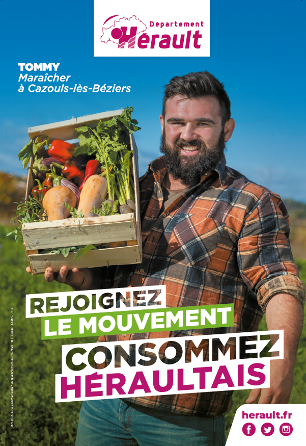 Hérault - Le Département de l'Hérault et les producteurs engagés pour une agriculture durable !