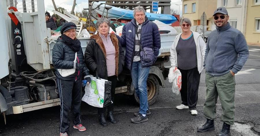 Portiragnes - Opération Canal Propre réussie à Portiragnes !