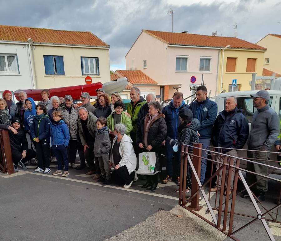 Portiragnes - Opération Canal Propre réussie à Portiragnes !