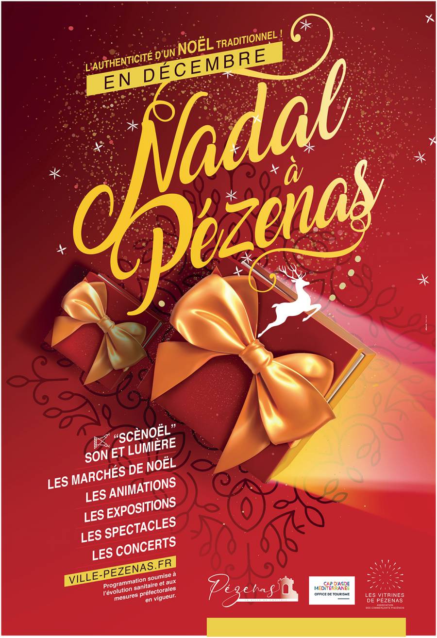 Pézenas - La Ville de Pézenas présente le Programme Nadal 2021 !