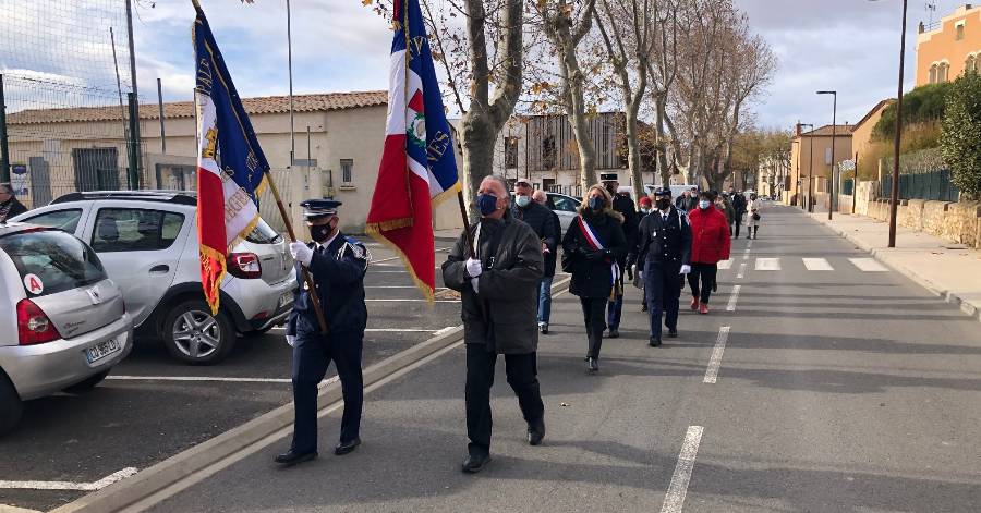 Portiragnes - Retour en image sur la commémoration du 5 décembre 2021