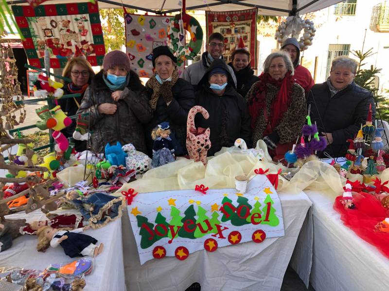 Bessan - Avec la Padrime, la lutte contre le cancer aux couleurs de Noël sur le marché