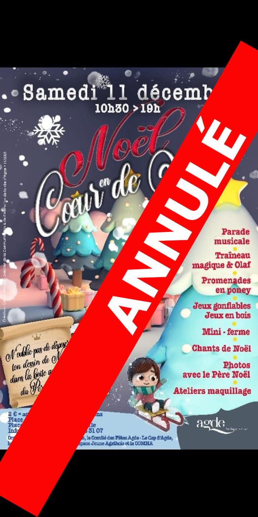 Agde - Les annulations s'enchainent à Agde !