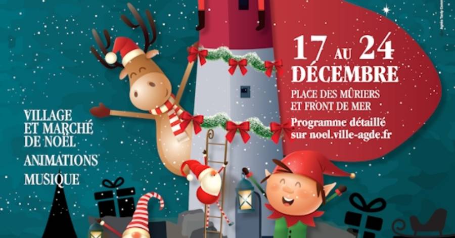 Grau d'Agde - Noël s'invite au Grau d'Agde ! Jusqu'au 24 décembre 2021