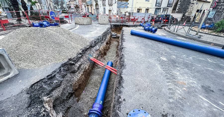 Vias - Le chantier du rond-point de la Porte de Saint-Thibéry est prévu jusqu'à la fin février.