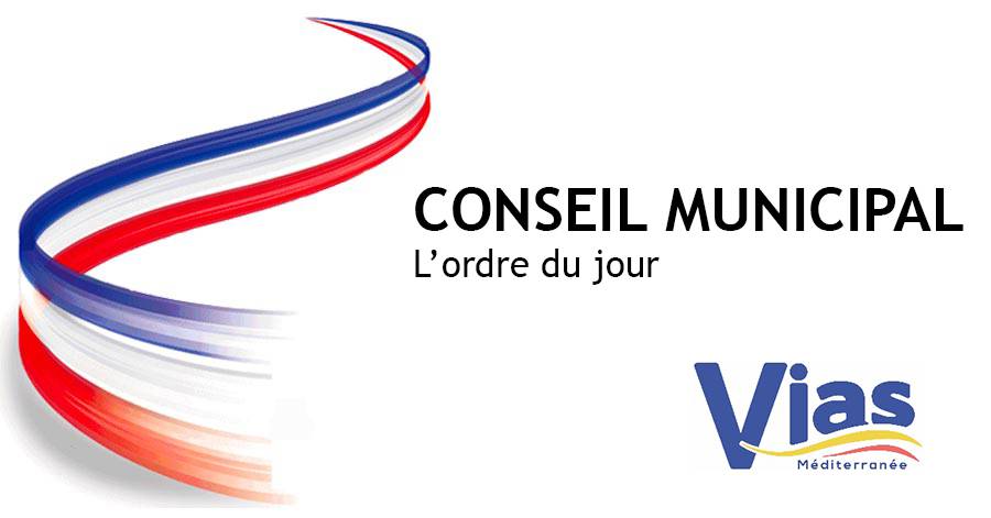 Vias - L'ordre du jour du conseil municipal du 20 janvier 2022.