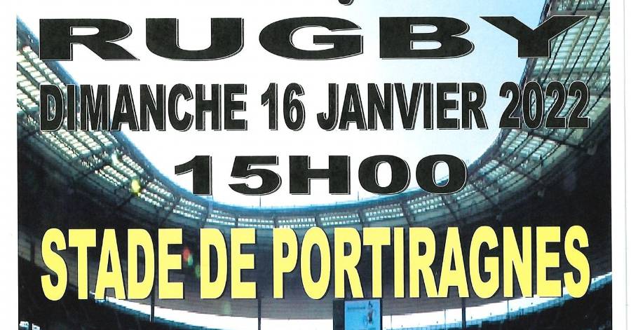 Portiragnes - Venez supporter le BCPO XV ce dimanche à Portiragnes !
