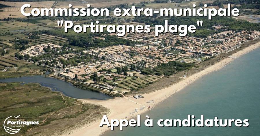 Portiragnes - Une commission extra-municipale intitulée Portiragnes plage