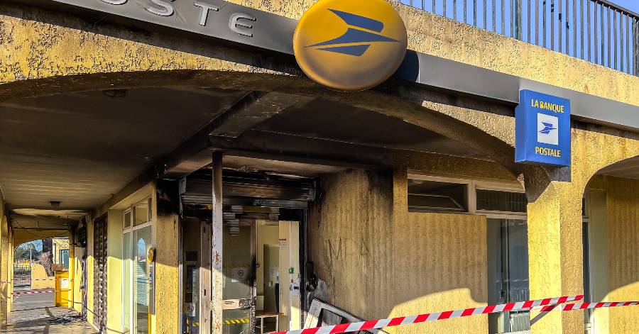 Vias - Infos des services postaux suite l'acte d'incivilité du bureau de Vias