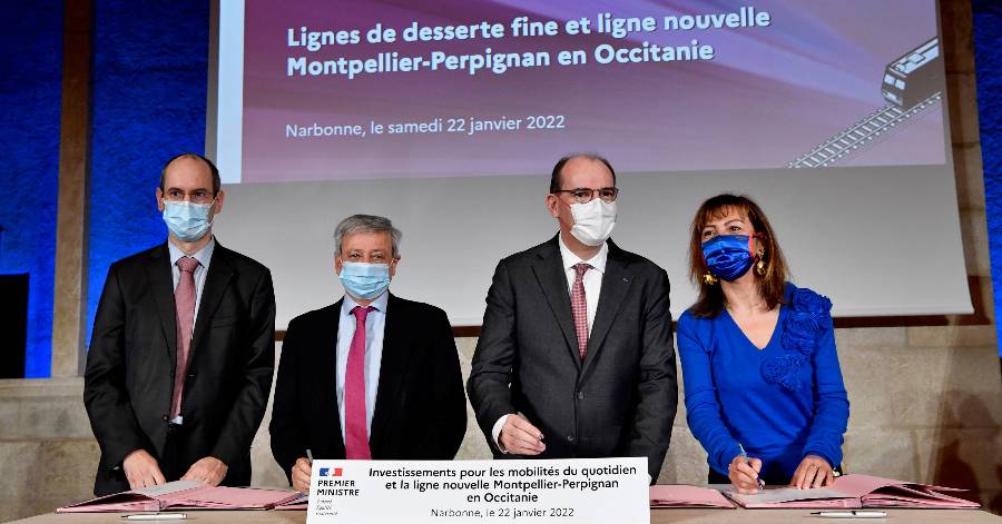 Occitanie - Une nouvelle étape pour la ligne à grande vitesse Montpellier-Perpignan