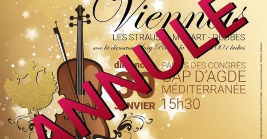 Agde - Le concert viennois de l'orchestre symphonique Agapé est annulé