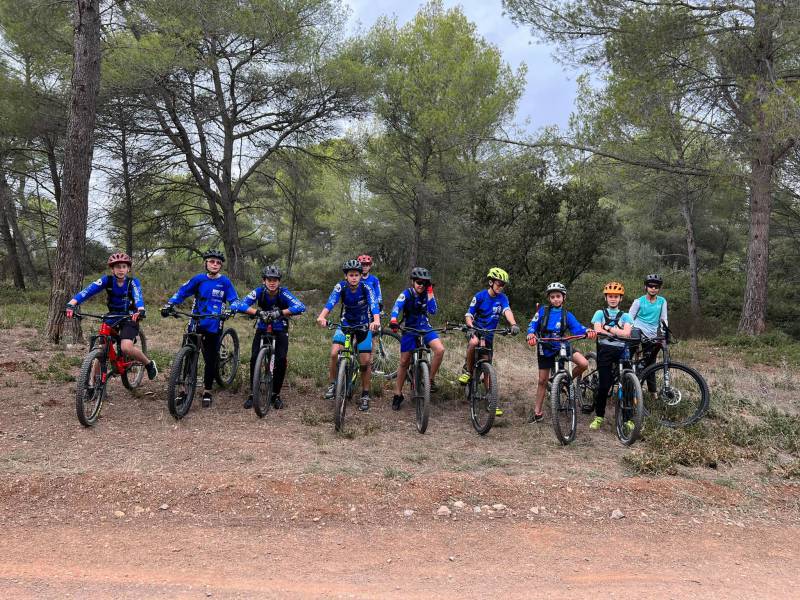 Bessan - Ça roule bien pour l'association sportive Vtt du collège Victor Hugo
