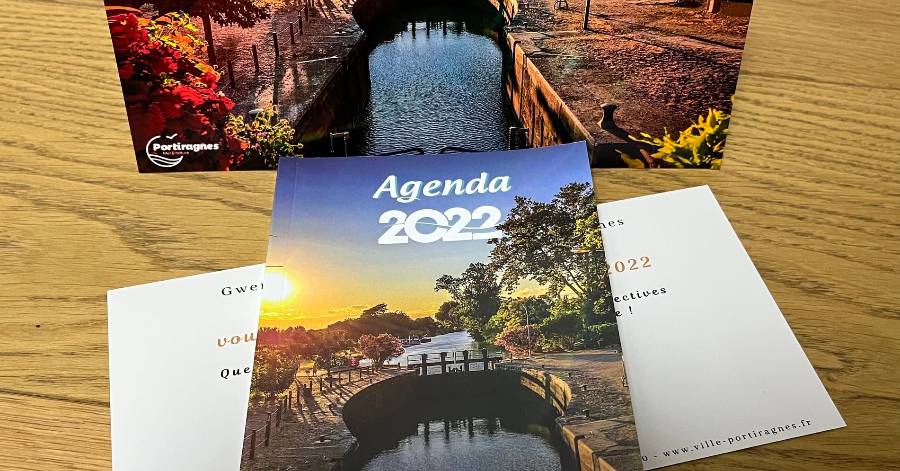 Portiragnes - L'agenda et la carte de voeux sont arrivés !
