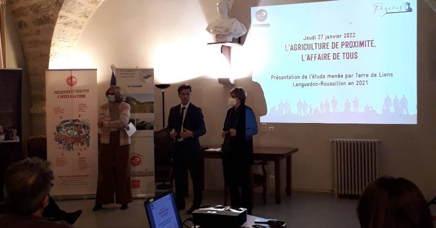 Pézenas - Réunion réussie sur l'agriculture de proximité à Pézenas