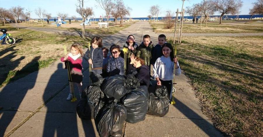 Marseillan - Premier défi environnemental réussi par le club des écolos en herbe !