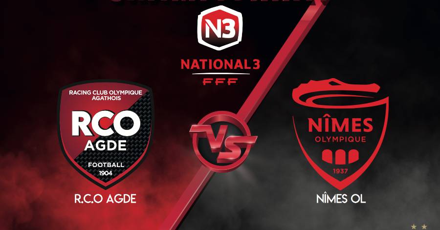 Football Agde - Le RCO Agde qui reçoit Nîmes au Stade Louis Sanguin ce 12 février !