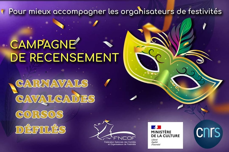 Hérault - La FNCOF mandatée par le ministère de la Culture pour le recensement des carnavals , corsos ....