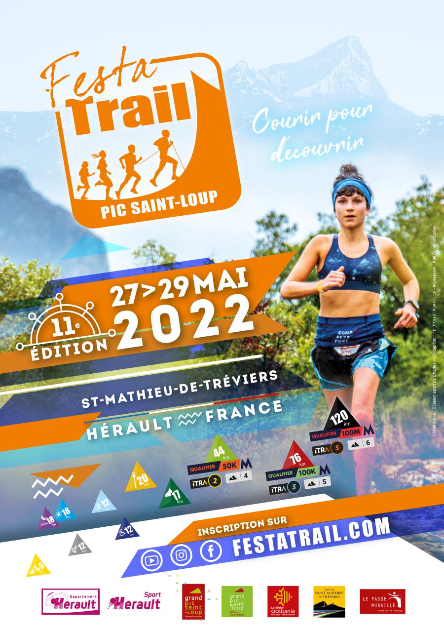Hérault - Festa Trail Pic St-Loup 2022 : du 27 au 29 Mai !