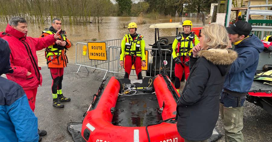 Portiragnes - Inondation : Le point sur la situation à Portiragnes