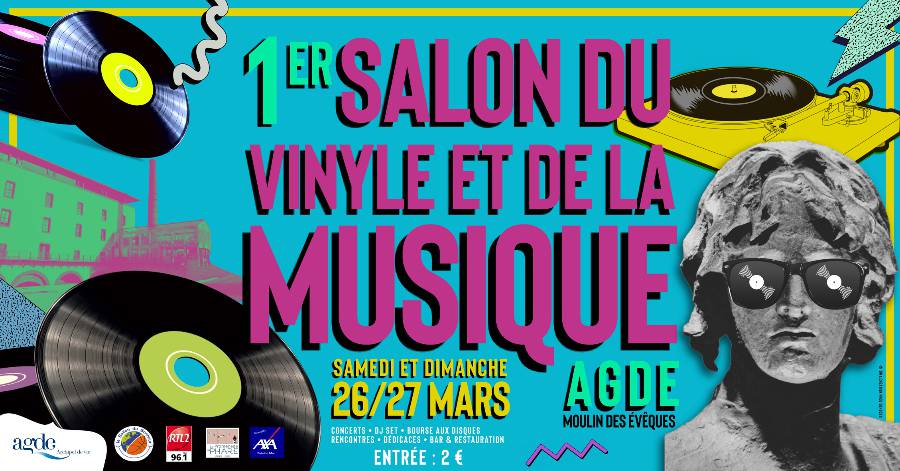 Agde - Salon du Vinyle et de la Musique à Agde : le programme !