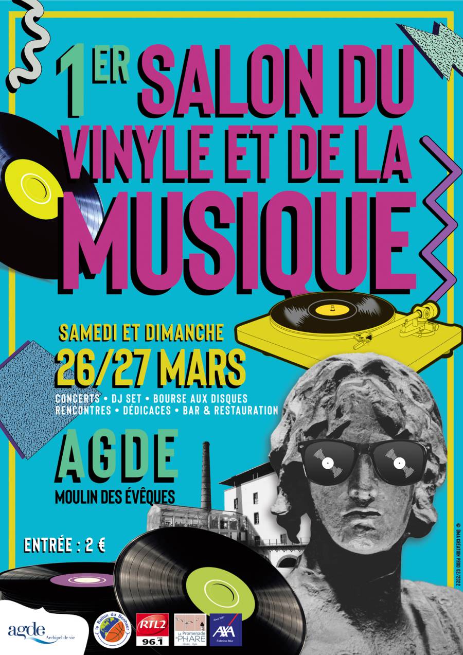 Agde - Salon du Vinyle et de la Musique à Agde : le programme !