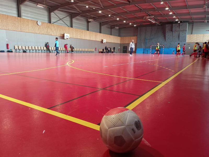 Bessan - Du futsal à la halle départementale de sport avec le district de l'Hérault