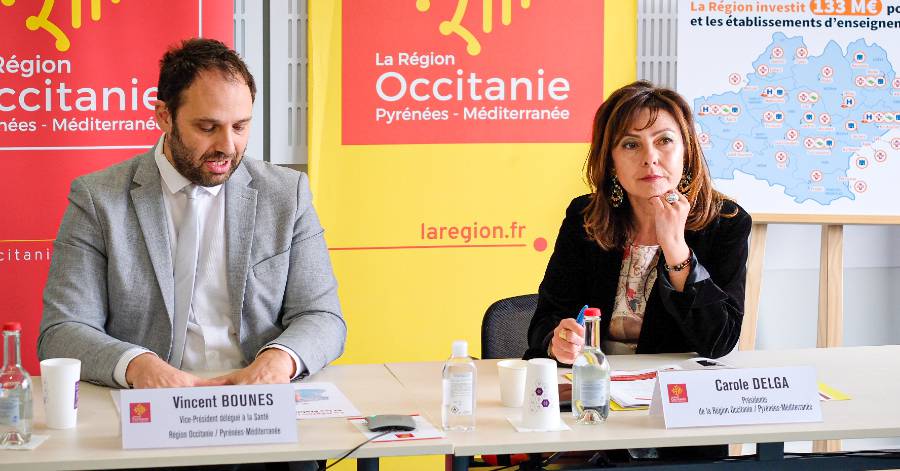Occitanie - La Région Occitanie investit 133 M€ pour l'hôpital et les établissements d'enseignement de santé