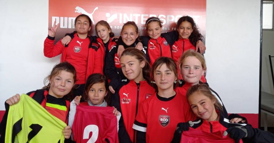 Football Agde - U13F - Un vent de victoire souffle sur le stade Louis Sanguin d'Agde !