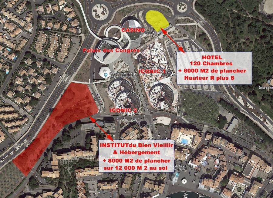Agde - Conseil Municipal du MARDI 12 AVRIL 2022 - 14 000 M2 de nouveaux projets immobiliers au Cap d'Agde