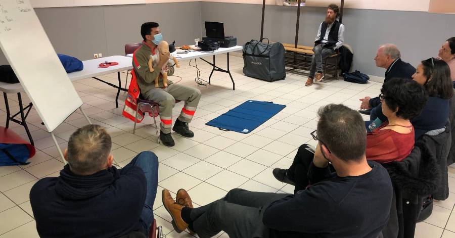 Portiragnes - Formation aux premiers secours PSC1 pour les agents de la ville !