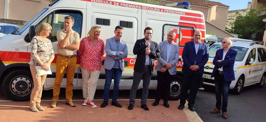 Bessan - Avec la Croix-Rouge, la première étape du nouveau centre social de Bessan est franchie