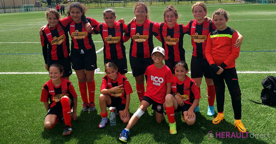 Football Agde - Les filles U13 du RCO Agde continuent sur leur lancée !
