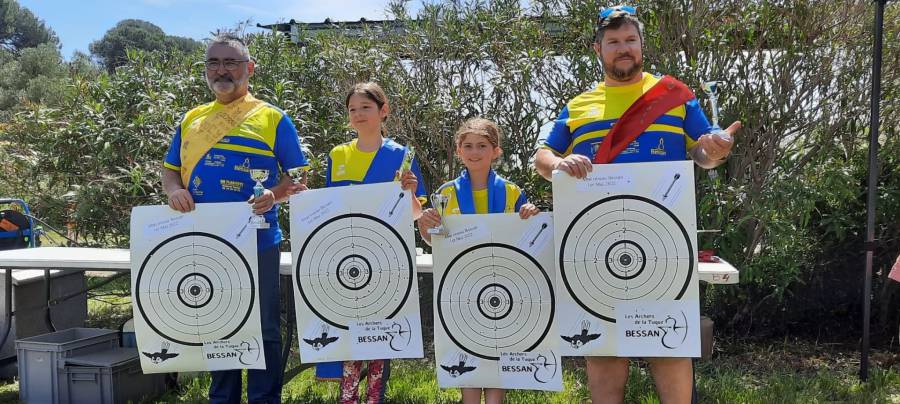 Bessan - Les Archers de la Tuque heureux de renouer avec leur tradition du tir à l'oiseau