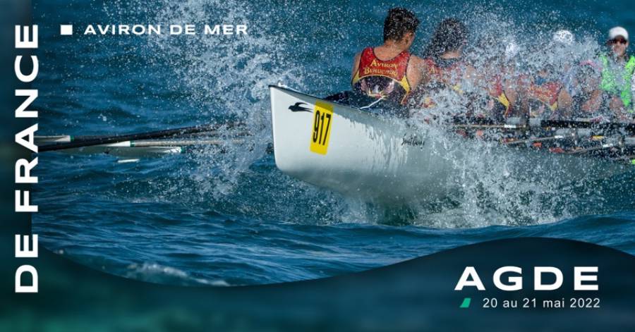Sports nautique Agde - Pour la première fois, l'Aviron Agathois organise les championnats de France d'aviron de mer !