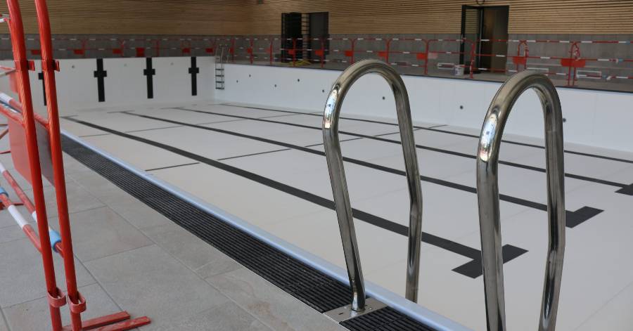 Pézenas - Le centre aquatique Ô Pézenas se dévoile un peu plus