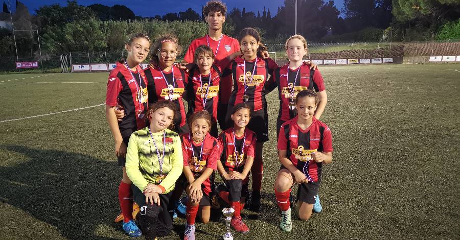 Football Agde - Les U13F du RCO Agde s'amusent en tournoi !